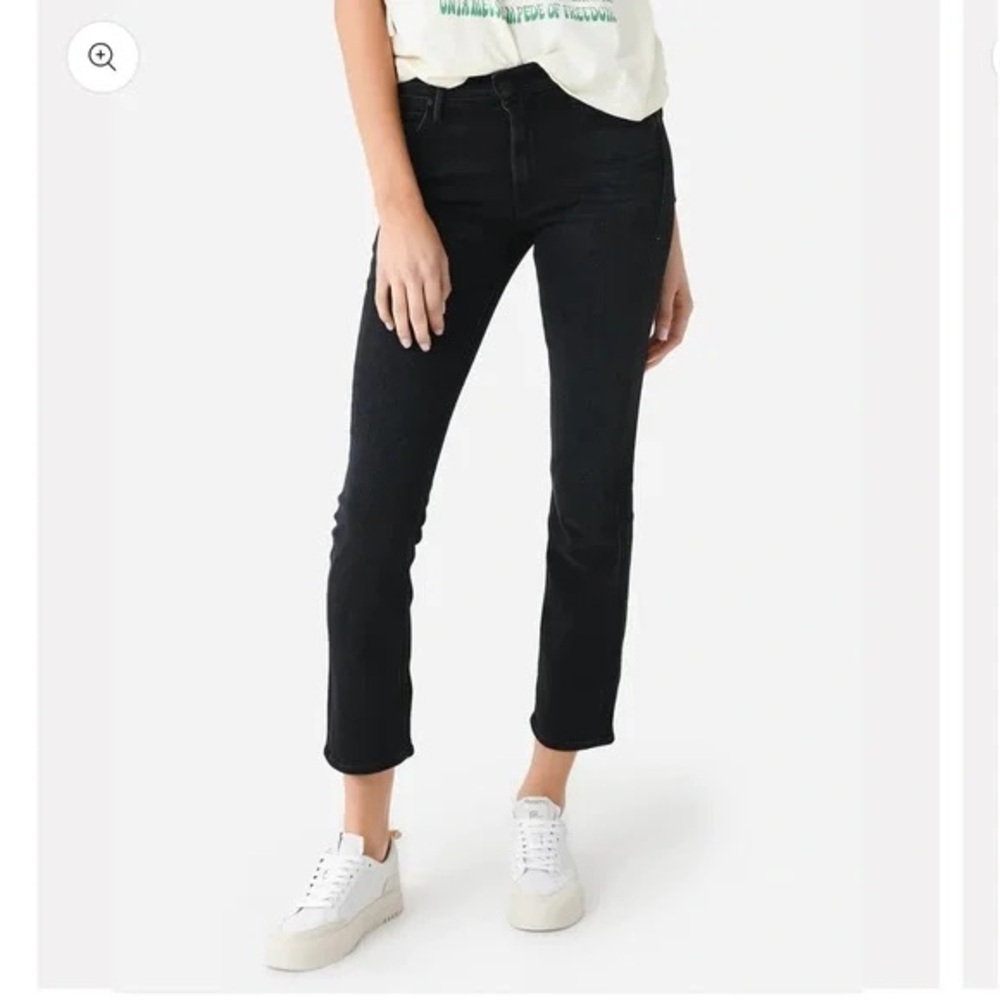 Mother jeans The Mid Rise Dazzler Ankle in Not Guilty black size 34